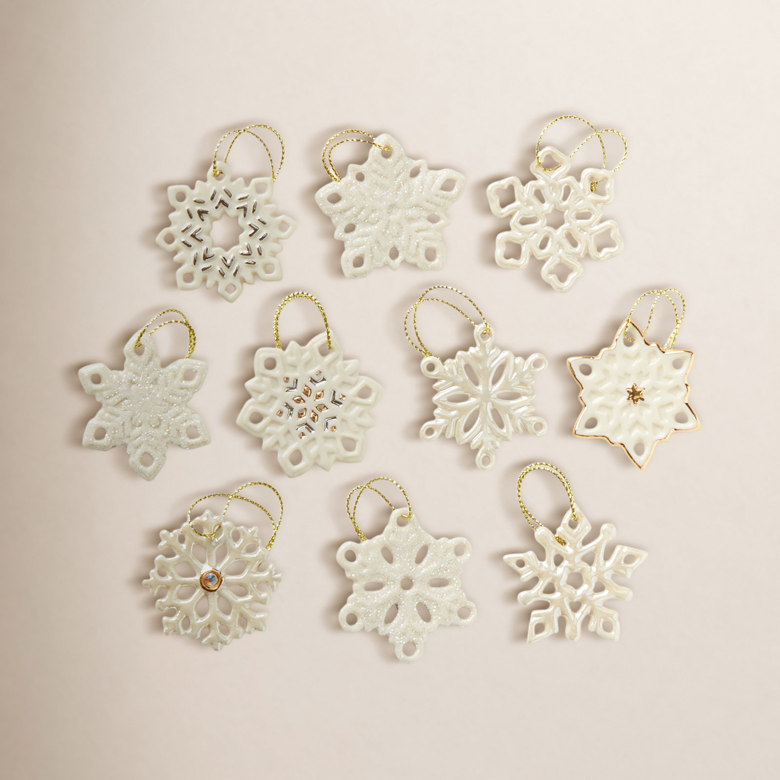 Ornament Trees 1" Porcelain Holiday Ornament