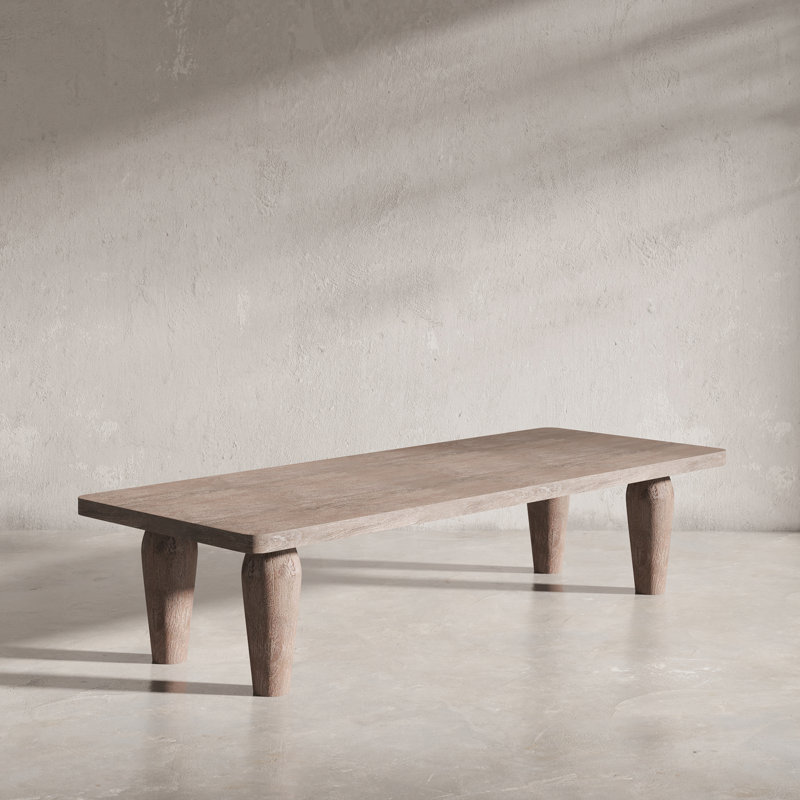 Solid Wood Coffee Table, Sand