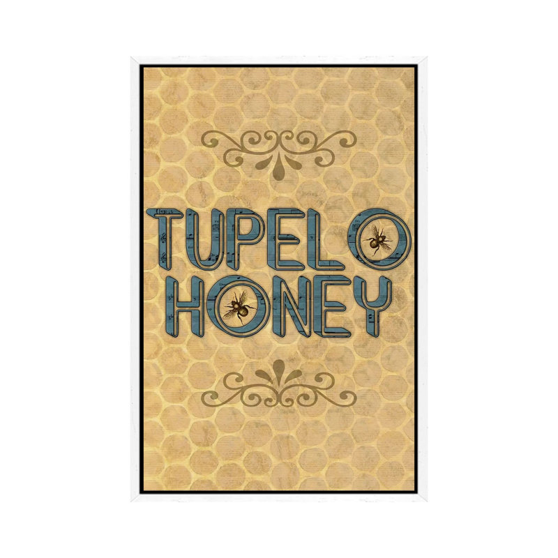 Tupelo Honey 1 Piece Wall Art on Canvas, 101.6 cm H x 66.04 cm W, White Framed