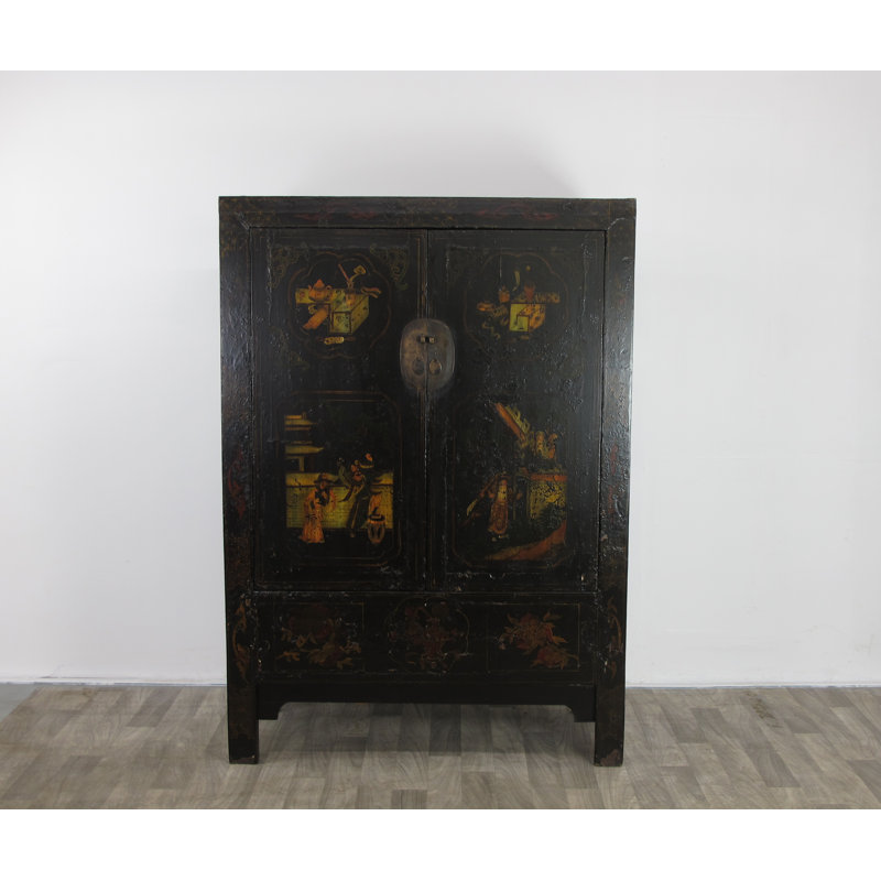 2 - Door Solid Wood Armoire