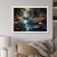 Impression sur toile encadrée, "Brown Canal"-1151432092-1152190963