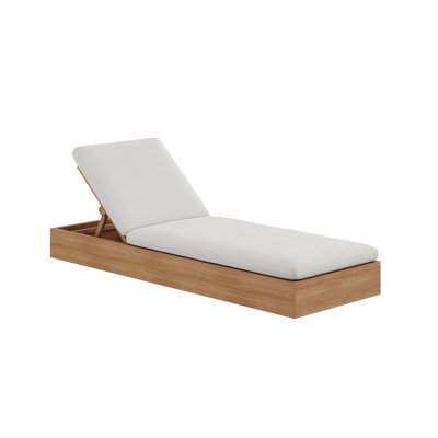 Beja Chaise Lounge - Silver