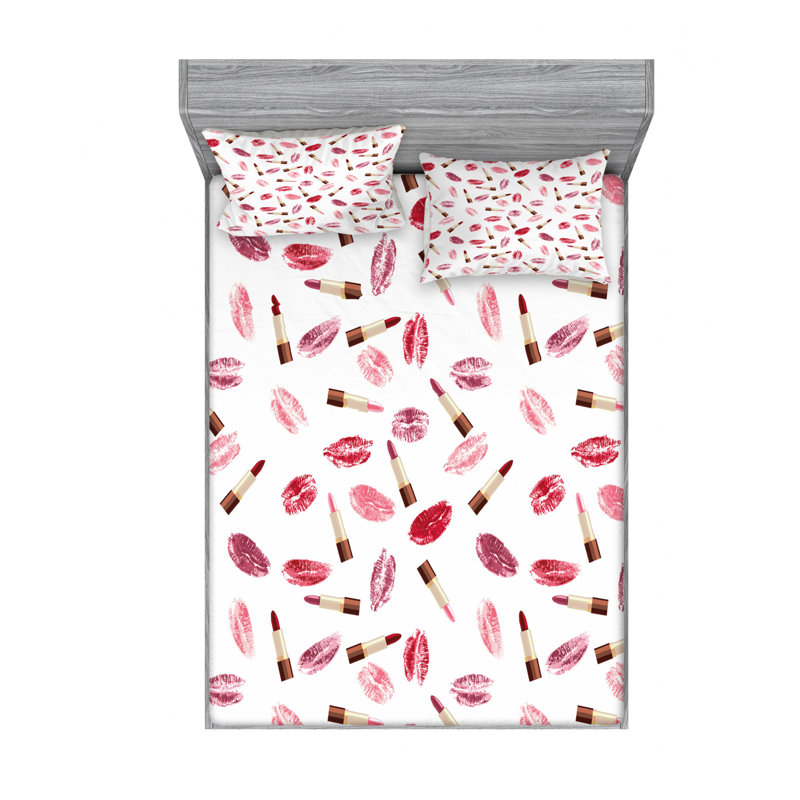 Microfiber Sheet Set, Full/Double Sheet Set with Fitted Sheet
