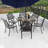 Outdoor Cast Aluminum Dining Armchair-828733090