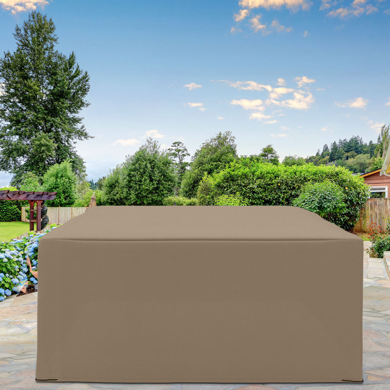 Jacobo Outdoor Patio Chair Cover, Beige