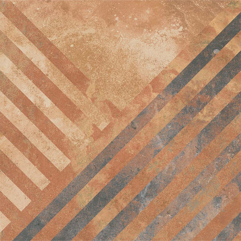 Cotto Rosa 4.5X4.5 Pattern Angela