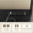 Convenient Coffee Station,Rack with Power Outlet and Storage Shelves-129037607