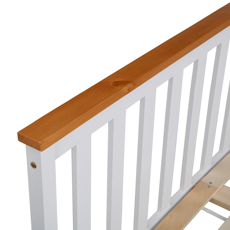 Gatling Bed, Single (3'), White Oak