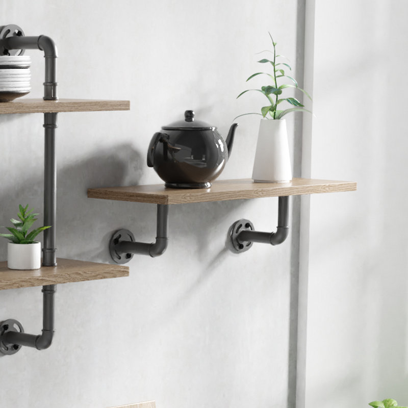 Hollis Industrial Pipe Shelves