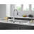 Lenta Touch2O Kitchen Faucet with Touchless Technology-109382281