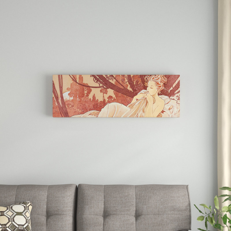 «Sepia», reproduction sur toile, H 12 po x l 36 po x P 1,5 po, Toile tendue