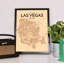Las Vegas City Map - No Frame Print-348857233