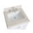 Loughlam 24'' Single Bathroom Vanity with Top-879491827-890766614