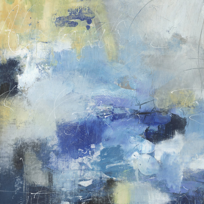 Inscribed I by Tim OToole - Wrapped Canvas Painting, 91cm H x 91cm W x 3.8cm D