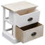 Almus 38cm W Solid Wood Bedside Table