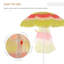 Parasol de marché 5 pi Windon-26006038