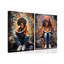 2 Piece Wrapped Canvas Print