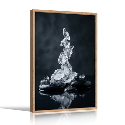Ice Tower, reproduction d'art sur toile, ensemble de 1