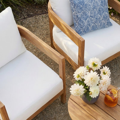 Acacia 2 - Person Patio Conversation Set with Cushions