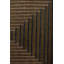 Custom Geometric Area Rug in Dark Gray