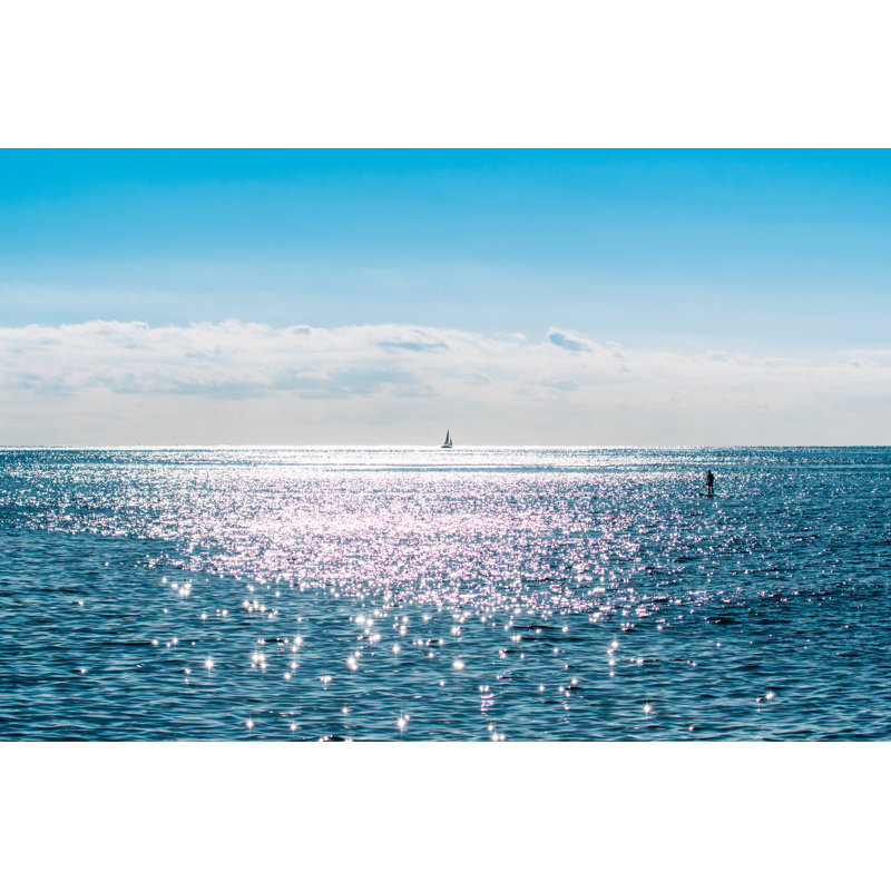 Seascape by RYUJI K - No Frame Art Prints on Canvas, 20cm H x 30cm W