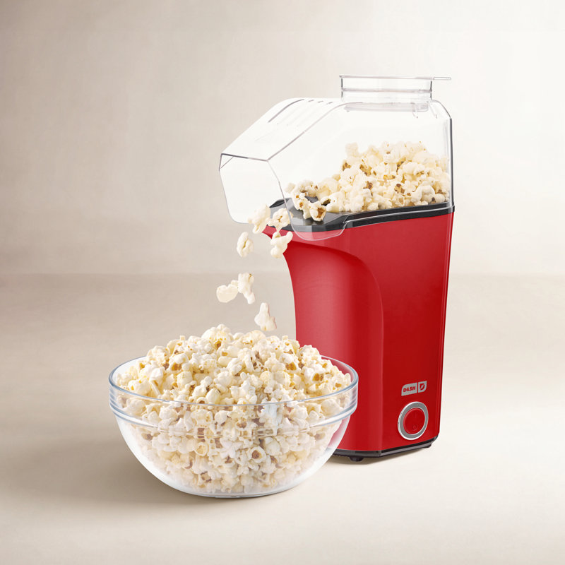 Dash Red 128 oz. Air Popcorn Machine, Red