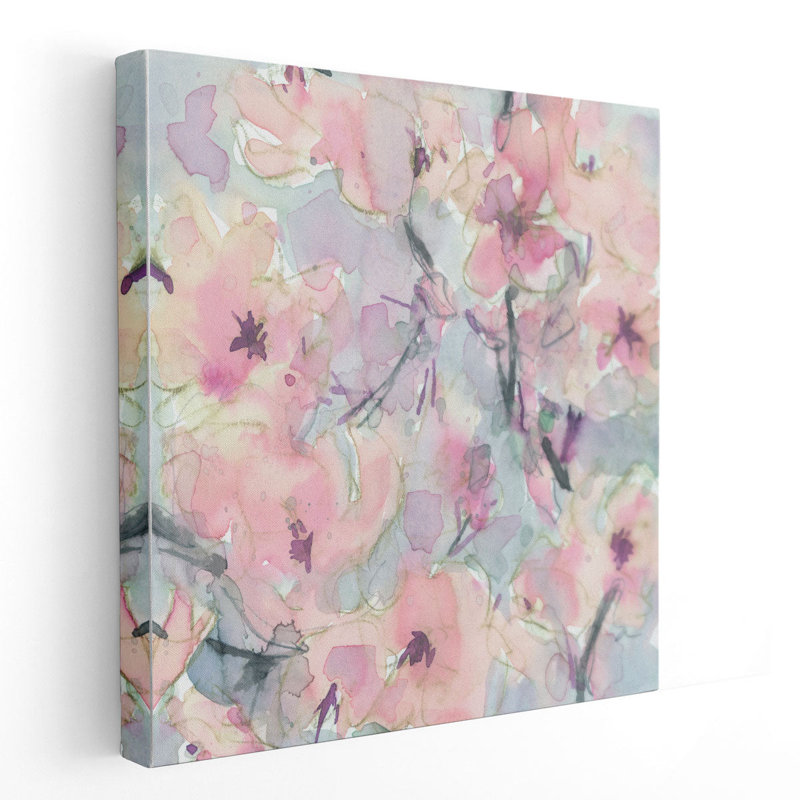 «Blossom Embrace II», reproduction d'art sur toile, H 30 po x l 30 po