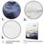 Abstrait bleu et jaune cascade de marbre I - encre liquide abstraite, art mural-408693784-363860034