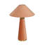 Lampe de table en velours terre cuite Graham-113696740-113696745