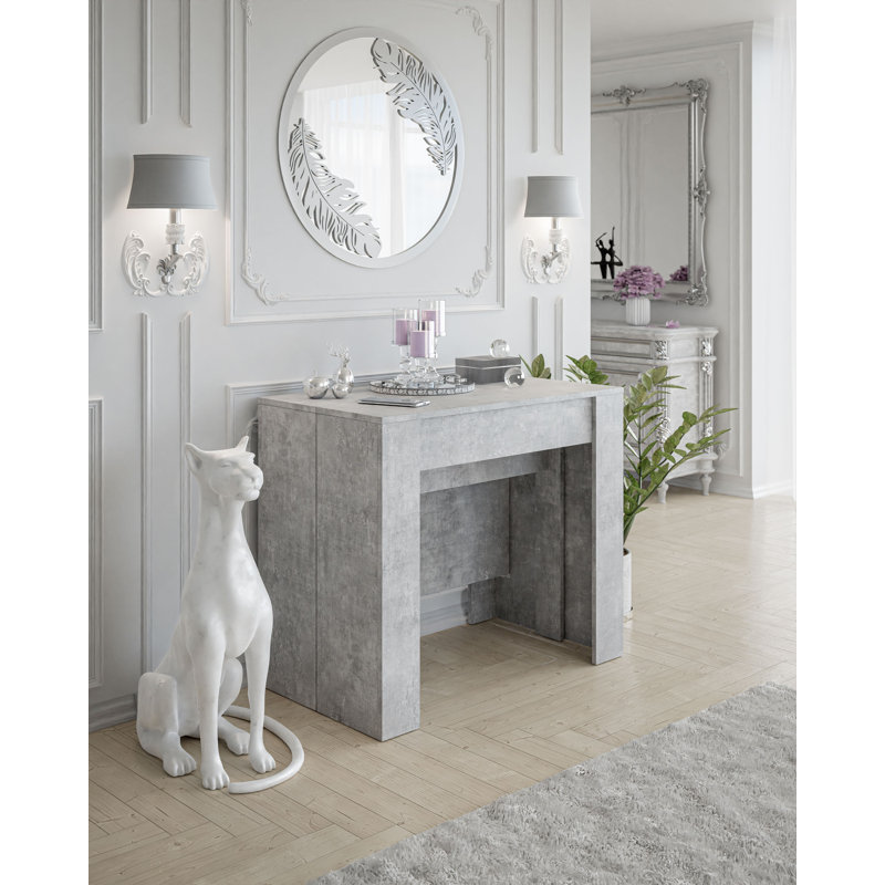 Einberger Console Table, Concrete