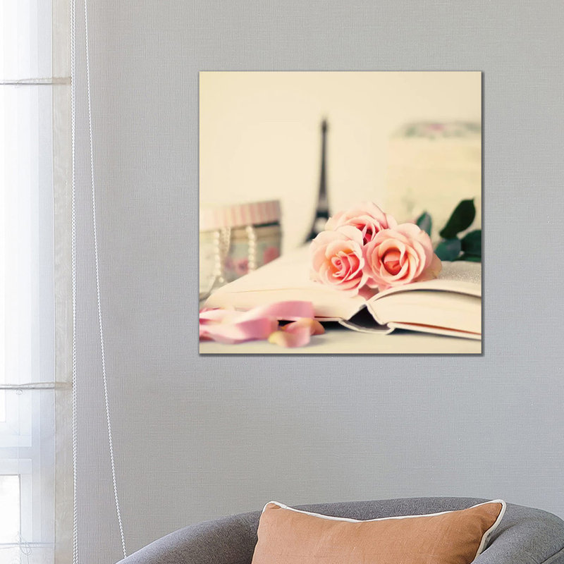 «French Decors» par Caroline Mint, impression sur toile tendue, H 12 po x l 12 po x P 0,75 po