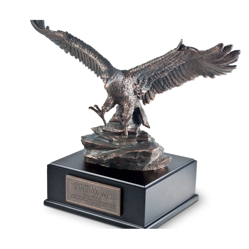Sculpture de la foi Aigle en vol 14 "
