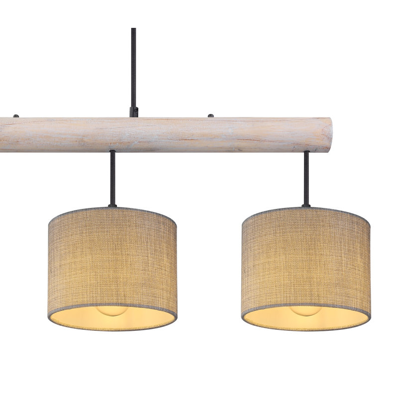 Alloro 4 - Light Kitchen Island Pendant, Black, Grey