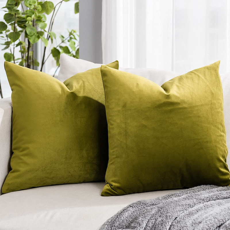 Coussin décoratif, Olive