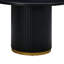 Tov Furniture Chelsea Black Oak Round Dining Table-89833056