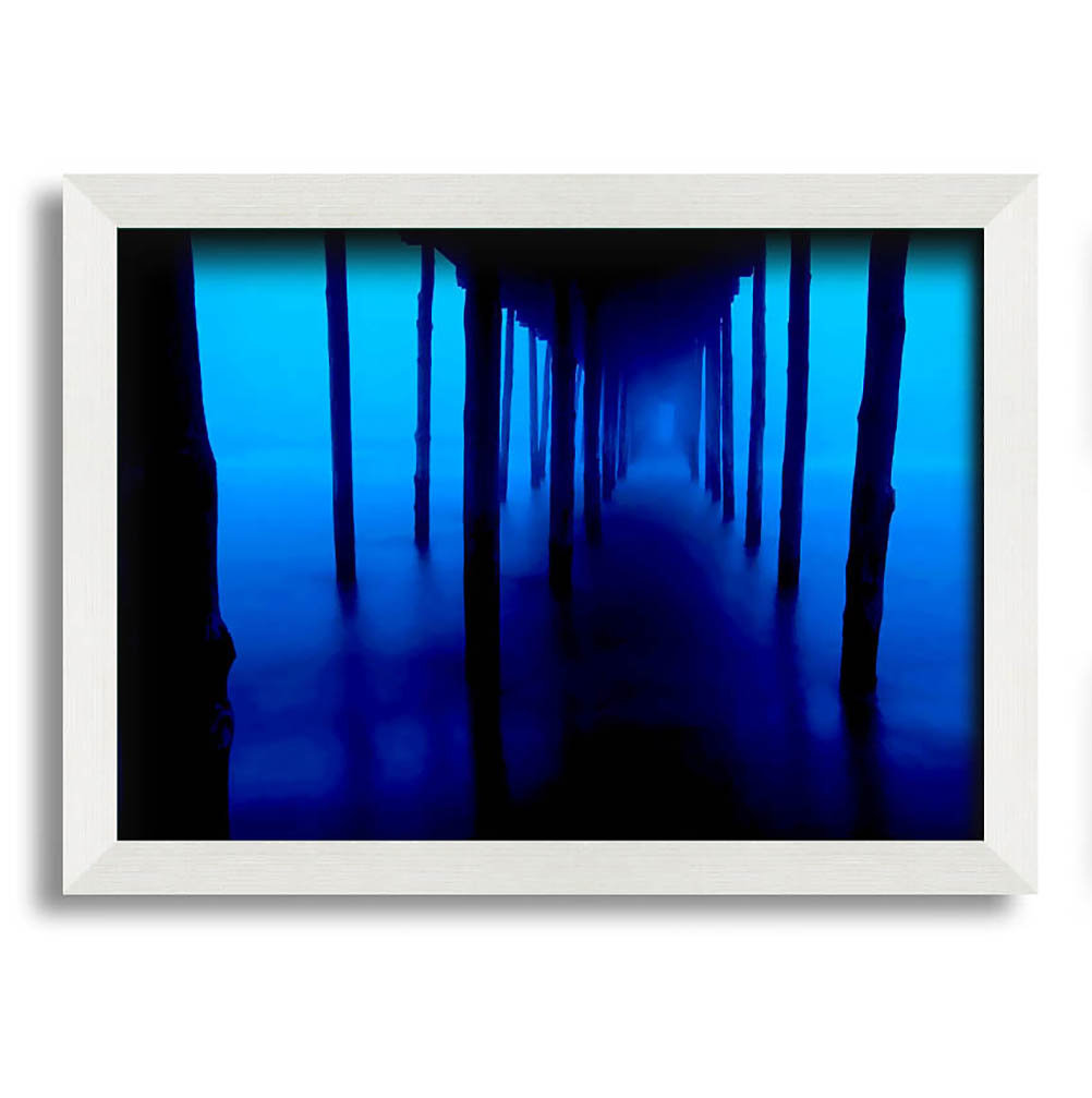 Under The Boardwalk Blues Gerahmter Druck Wandkunst