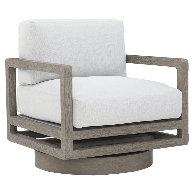 Tanah Outdoor Teak Swivel Lounge Chair