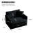 Modern Comfy Modular Loveseat 2-seat Couch Deep Seat Sofa Set For Living Room-599461924