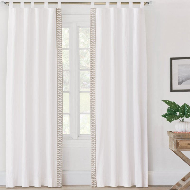 Junonia Room Darkening Curtain, 48" W x 120" L, Right