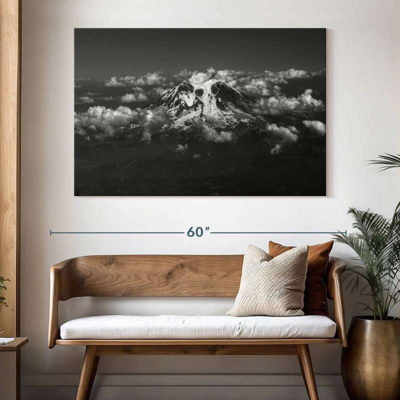 Alvord Monochrome Mount Rainier