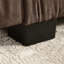 Canapé modulaire en chenille à 2 sièges avec détails ruisselés, repose-pieds mobile, mousse à haute densité, coussins de dossier en forme de L, assemblage facile, pour le salon, la chambre à coucher-1069842549-1069842546