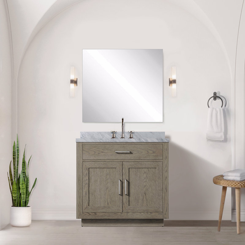 Meuble-lavabo simple