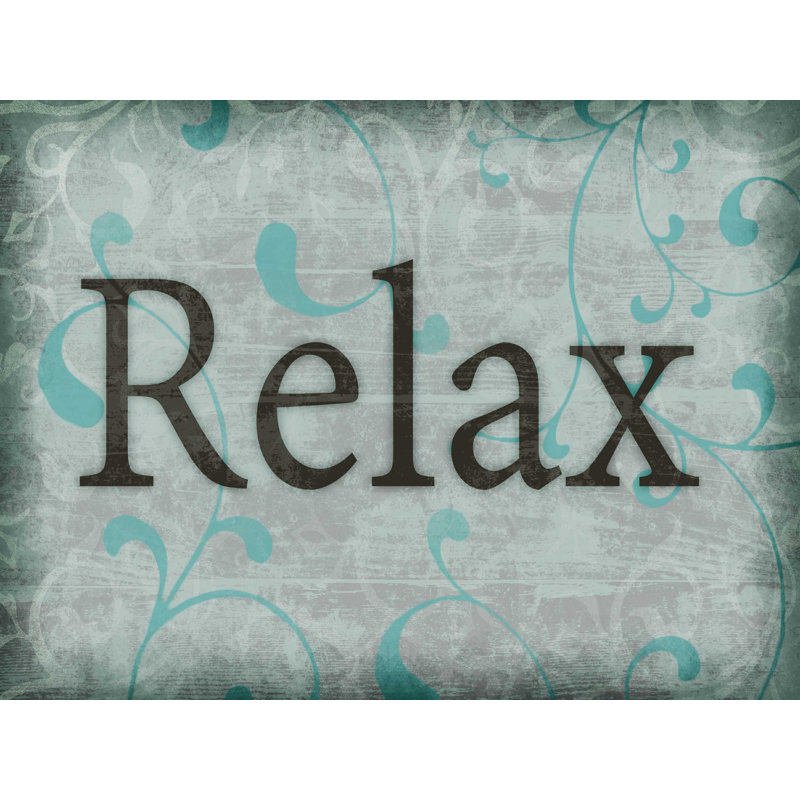 Relax - reproduction sur toile tendue, L 16 po x H 12 po