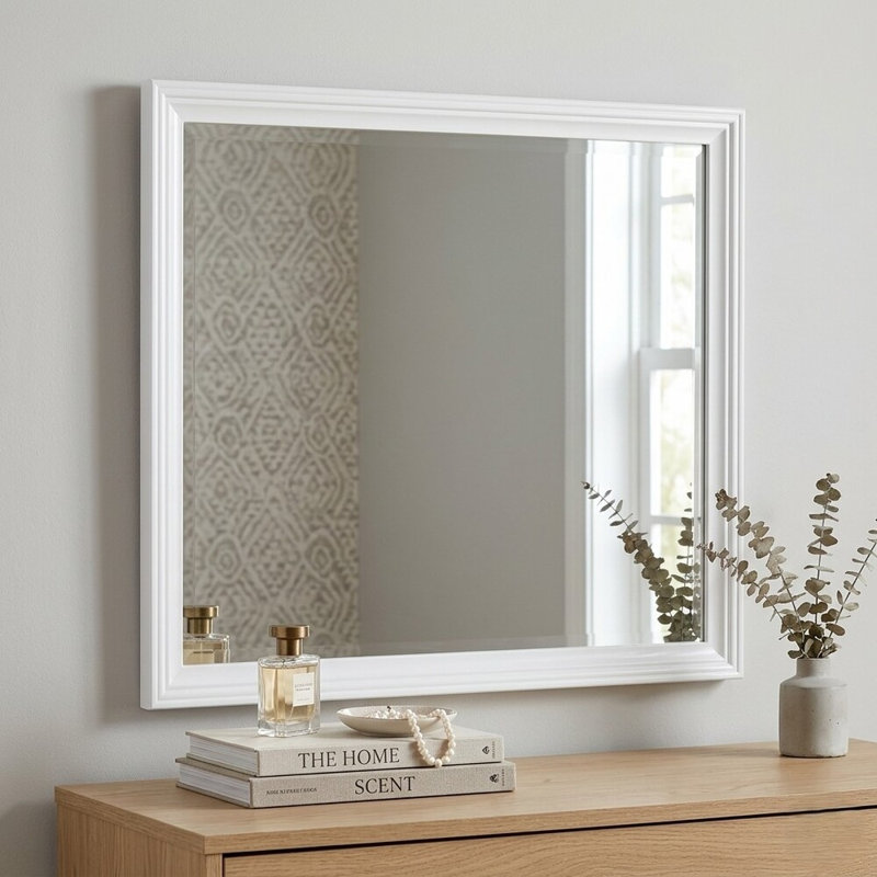 Silynne X P 33,5 po Miroir H, Blanc
