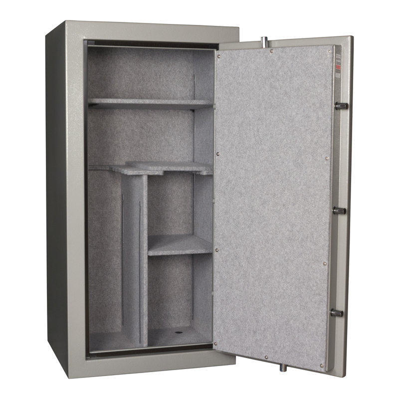 Tracker Safe 24 Gun Safe, with Mechanical/Dial Lock, 59" H x 30" W x 24" D, Mechanical Dial