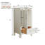 Meuble-lavabo simple autoportant de 18 po avec plateau entièrement assemblé-495031502