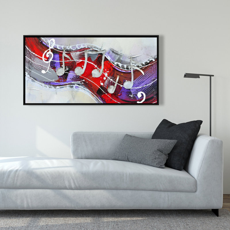 Symphony - 24"x48" Framed canvas