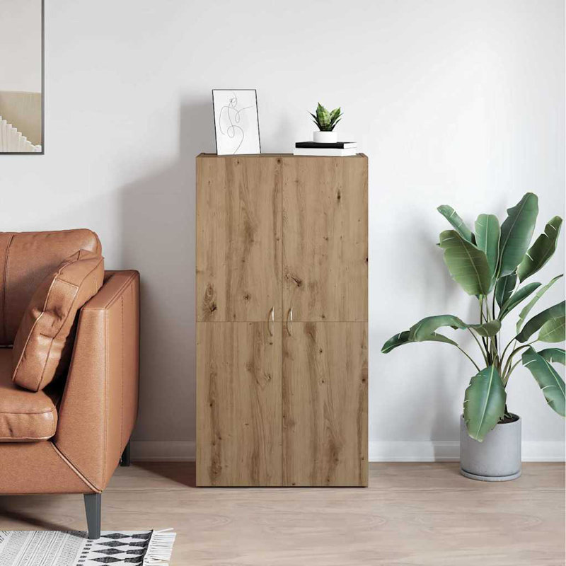 Storage Cabinet, Artisan Oak