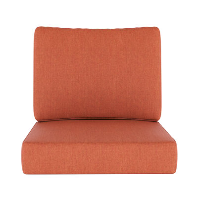 Lani Sunbrella® 24" Outdoor Lounge Chair Seat/Back Cushion