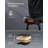 Bar Stools Set of 2, Counter Height Swivel Bar Stools, Synthetic Leather with Stitching-101042404-101042402